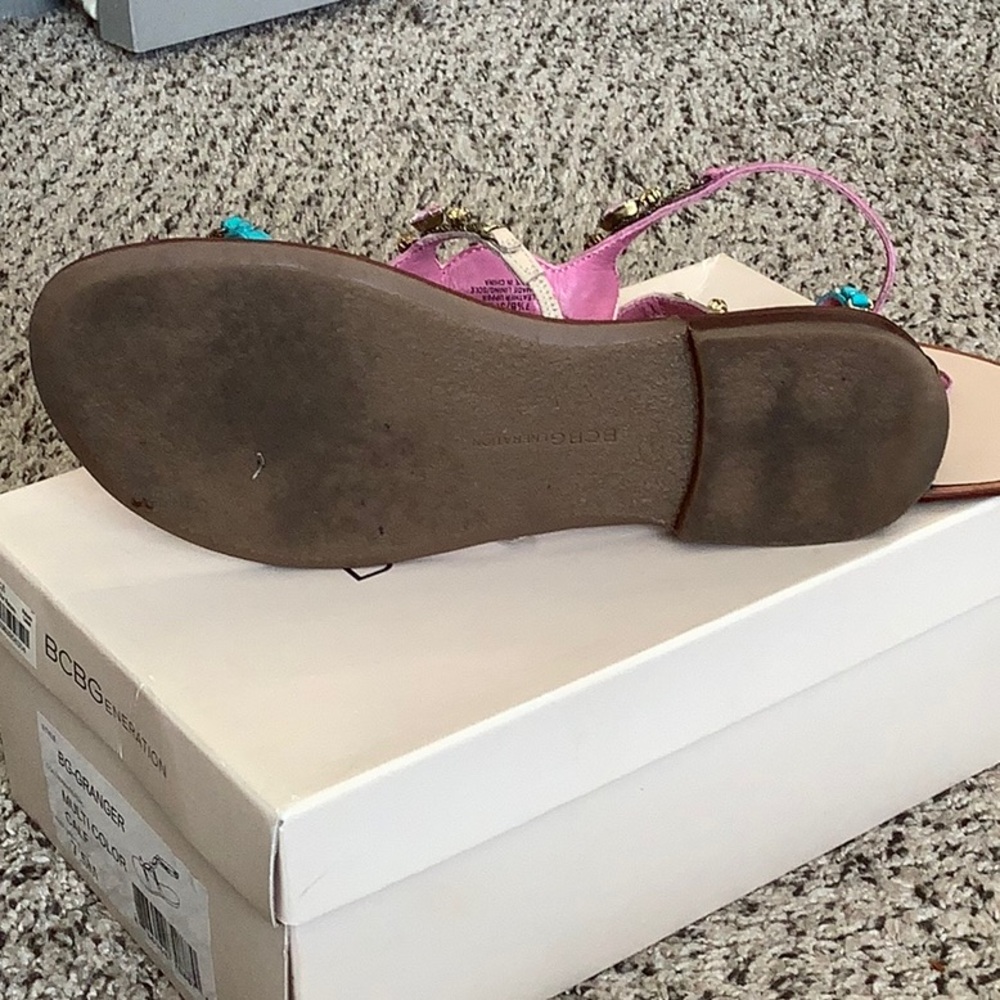 🤩 BCBGeneration Jeweled Sandals 🤩 - Picture 8 of 10